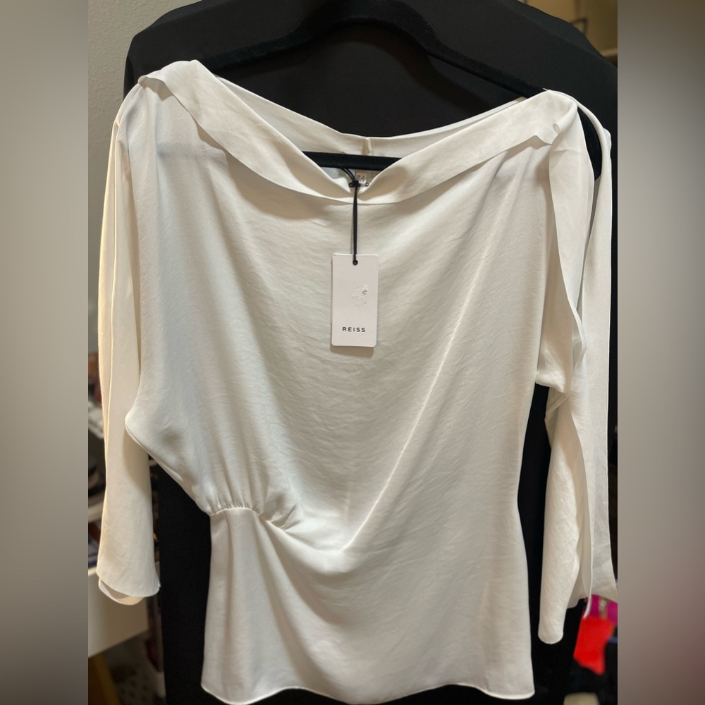 Reiss white blouse.
